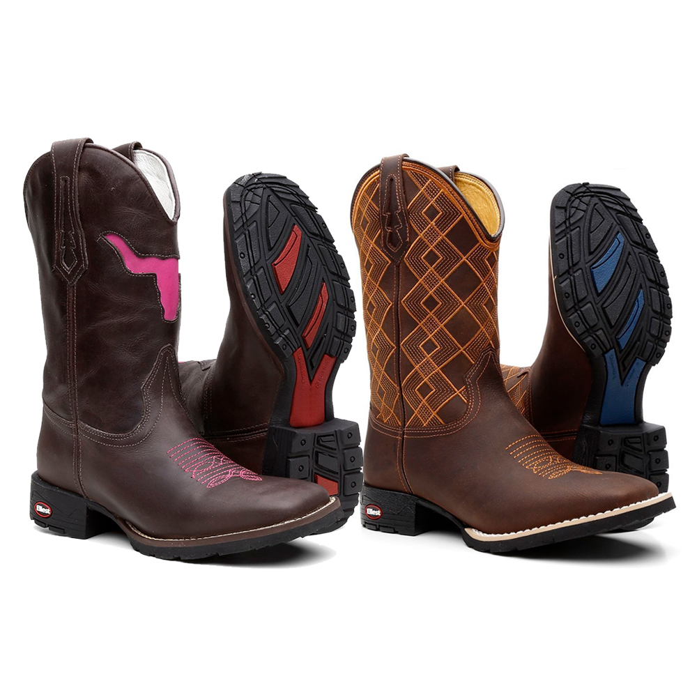 bota masculina rosa