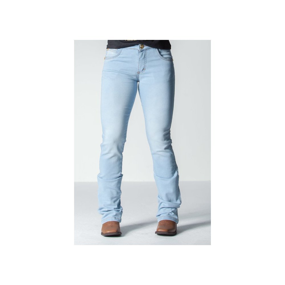 calça jeans country feminina