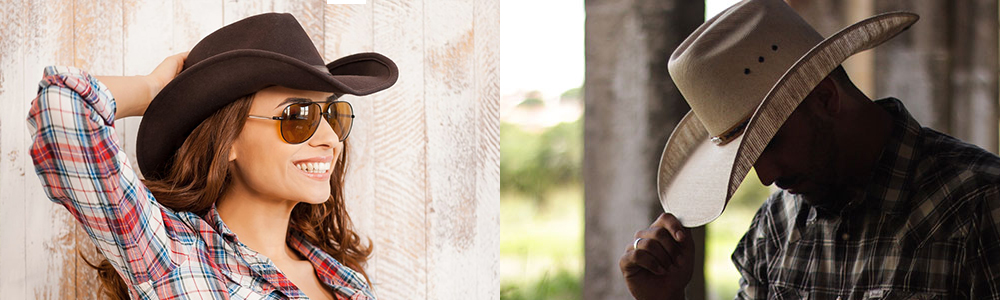 Chapéu Feminino Country Cowboy Festa De Peao Rodeio Barretos