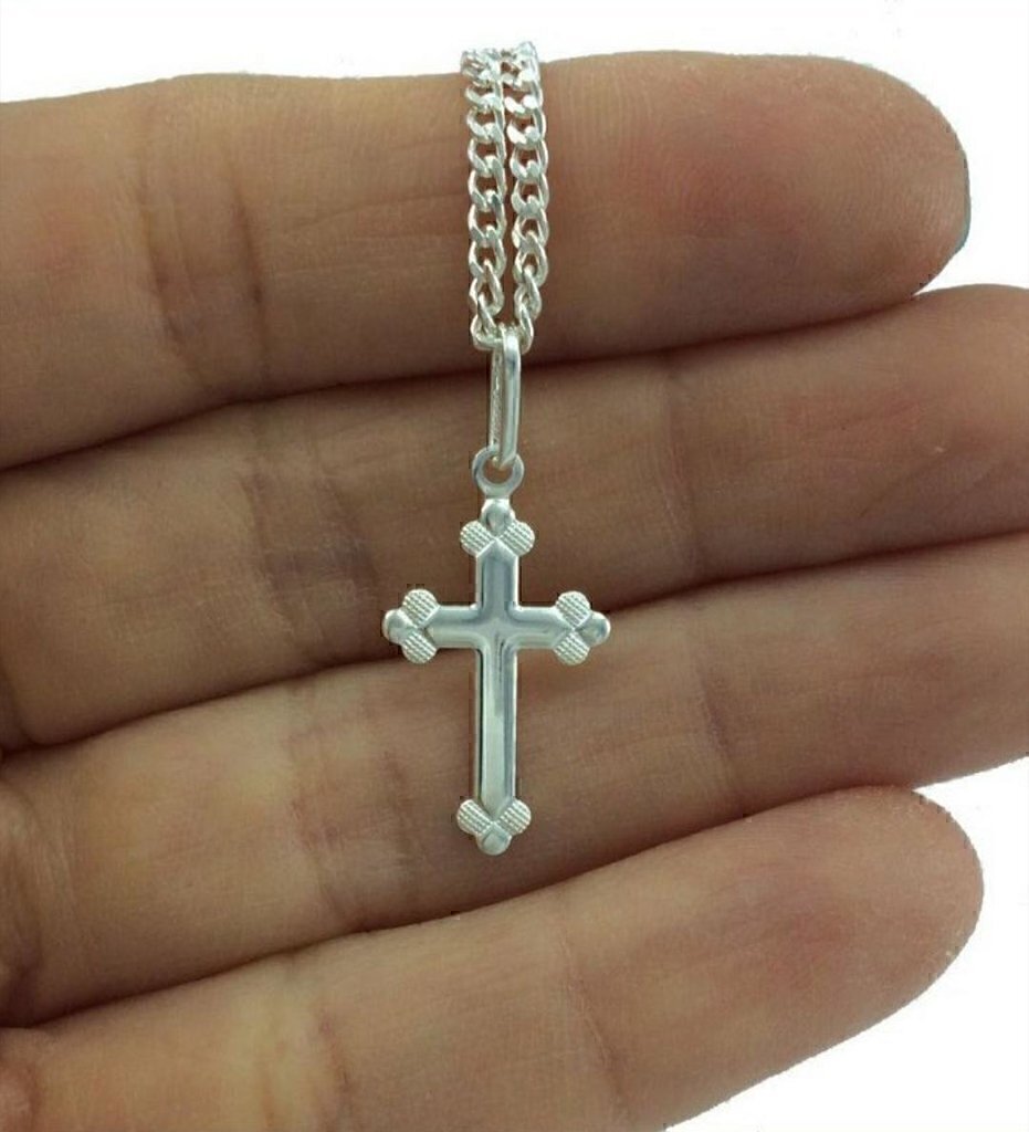 Pingente Crucifixo 1 | PRATA 925 - Nº1 EM PRATA 925