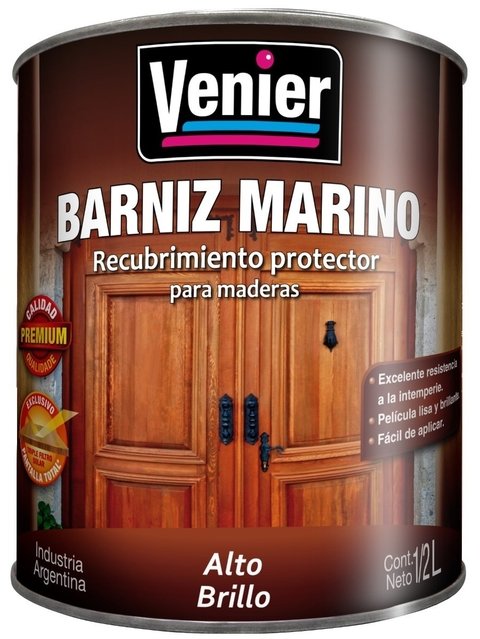 Barniz Sintético Venier x 4 Lts - Pintureria Croma