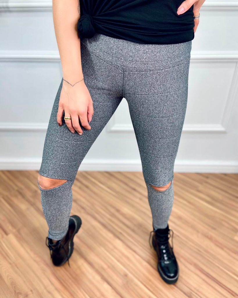 calça bandagem skinny
