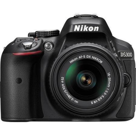 Câmera Digital Nikon Preto 24.2mp - D5300 | 18-55mm