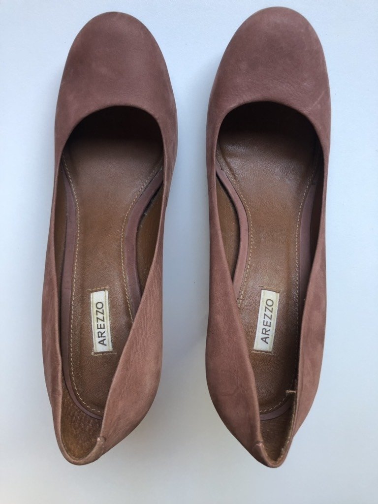 sapato nude rosado