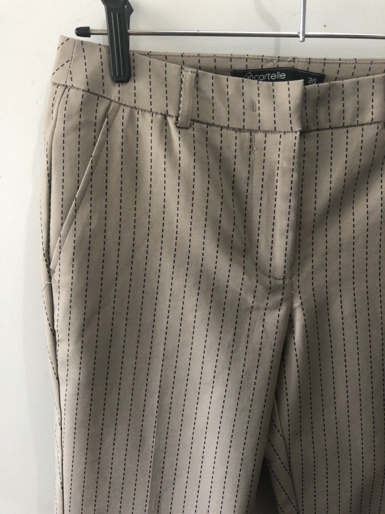 calça alfaiataria cortelle