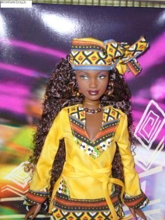 Kwanzaa Barbie Doll - Comprar em Michigan Dolls