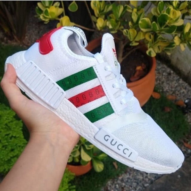 adidas nmd gucci branco