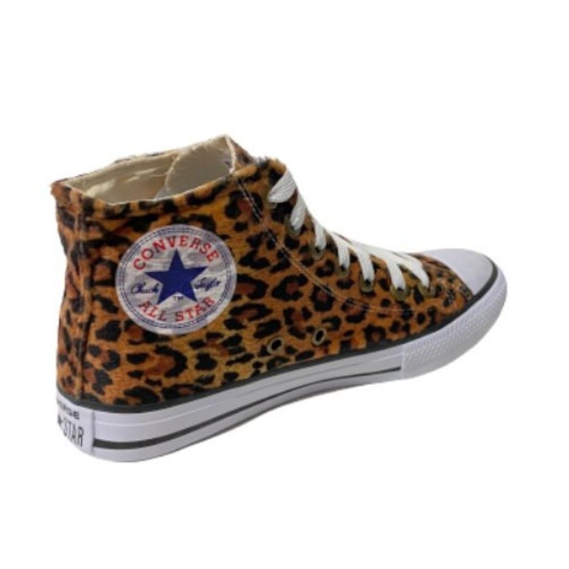 converse onça cano alto