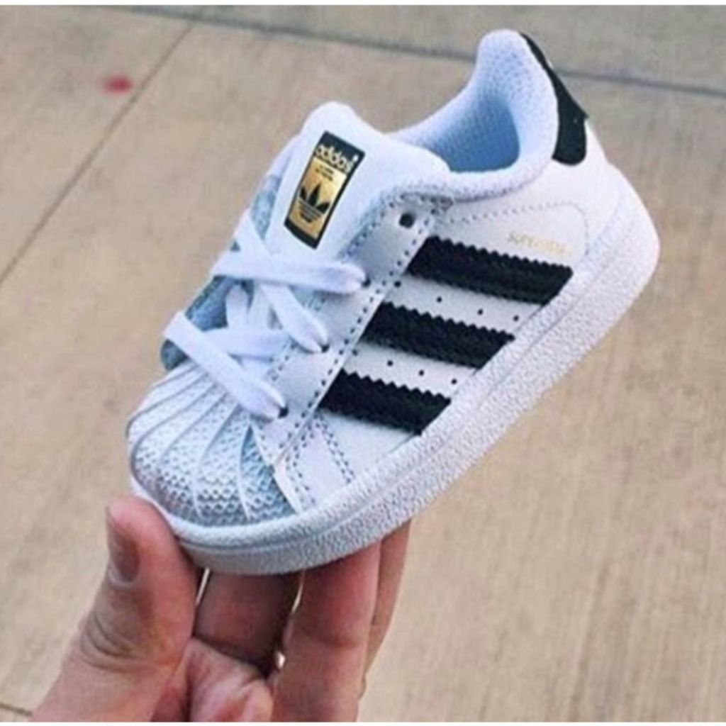 tenis adidas superstar preto infantil