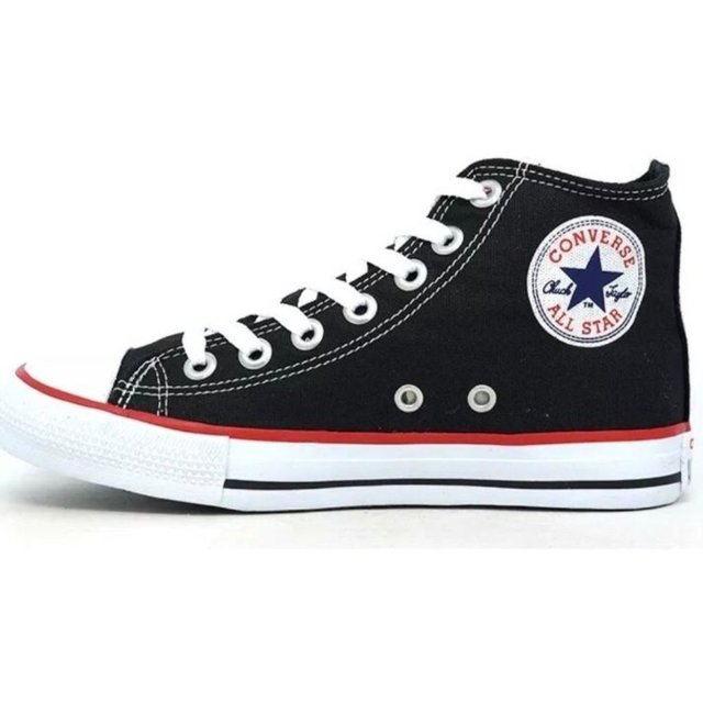 all star cano alto camuflado