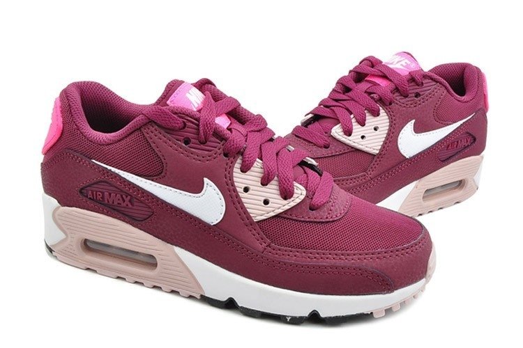 nike air max vinho com rosa