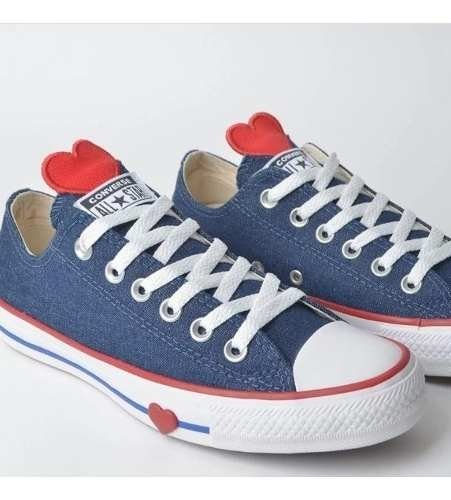 all star jeans azul