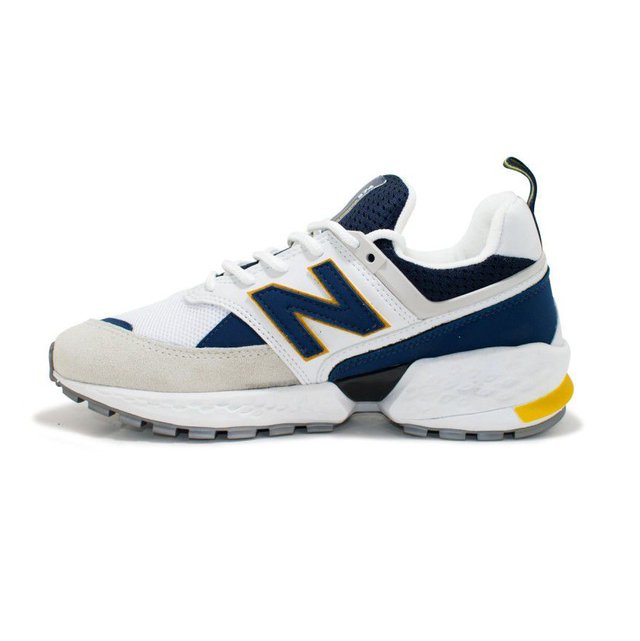 new balance 574 azul e branco