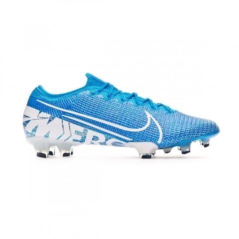 chuteira nike azul mercurial