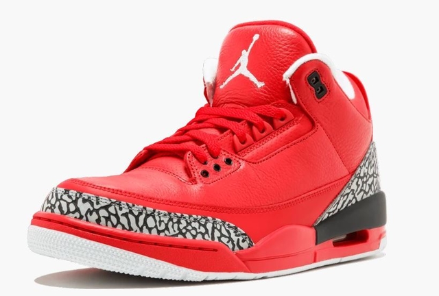 jordan 3 vermelho