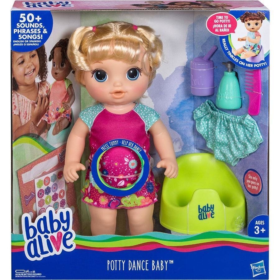 baby alive bebe va al baño