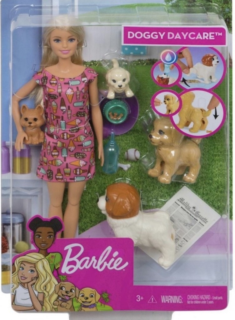 barbie cuidadora de perros
