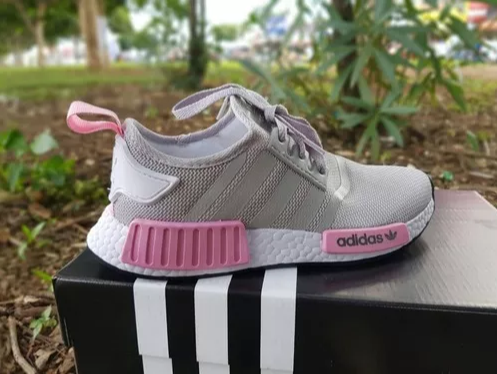 adidas nmd runner cinza com rosa adidas nmd runner cinza com rosa