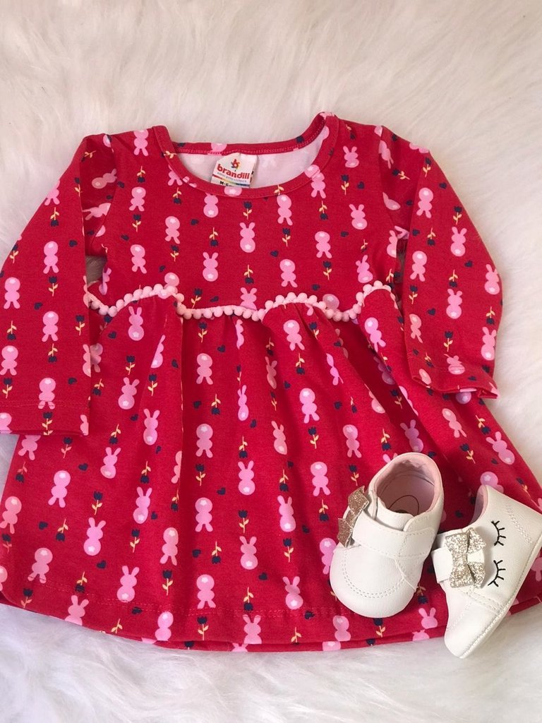 vestido de bebe 4 meses