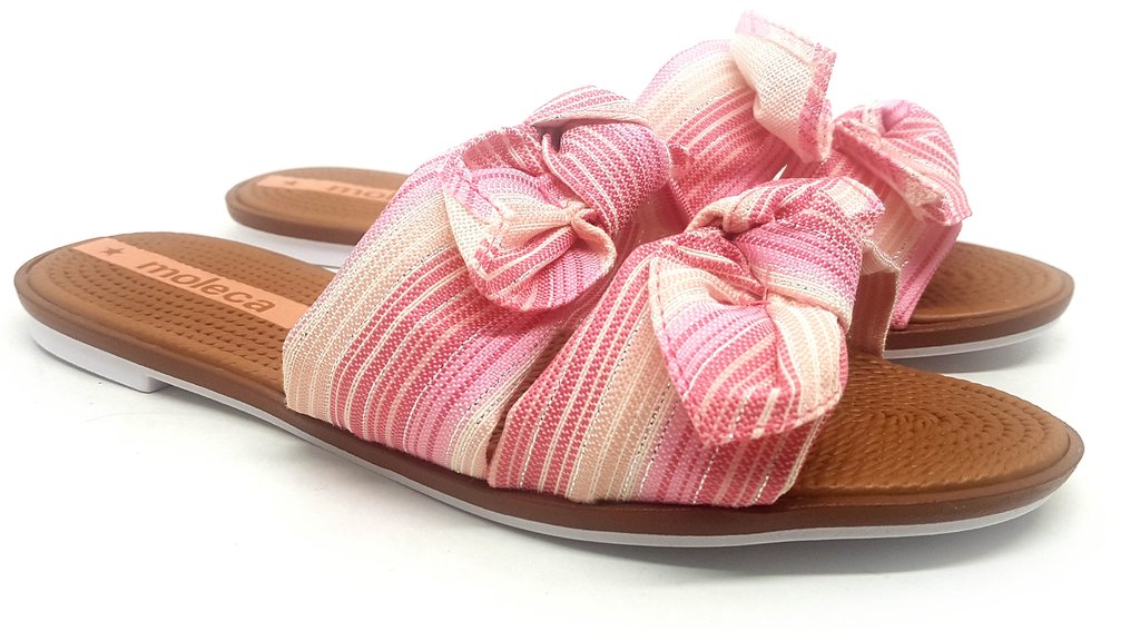 sandalia moleca laço