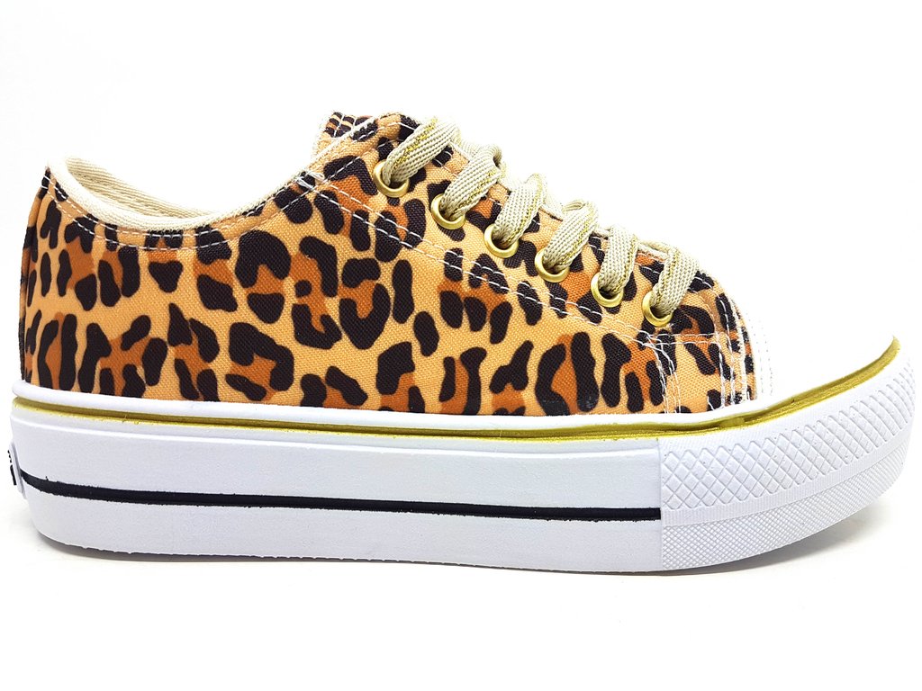 tenis all star feminino de oncinha