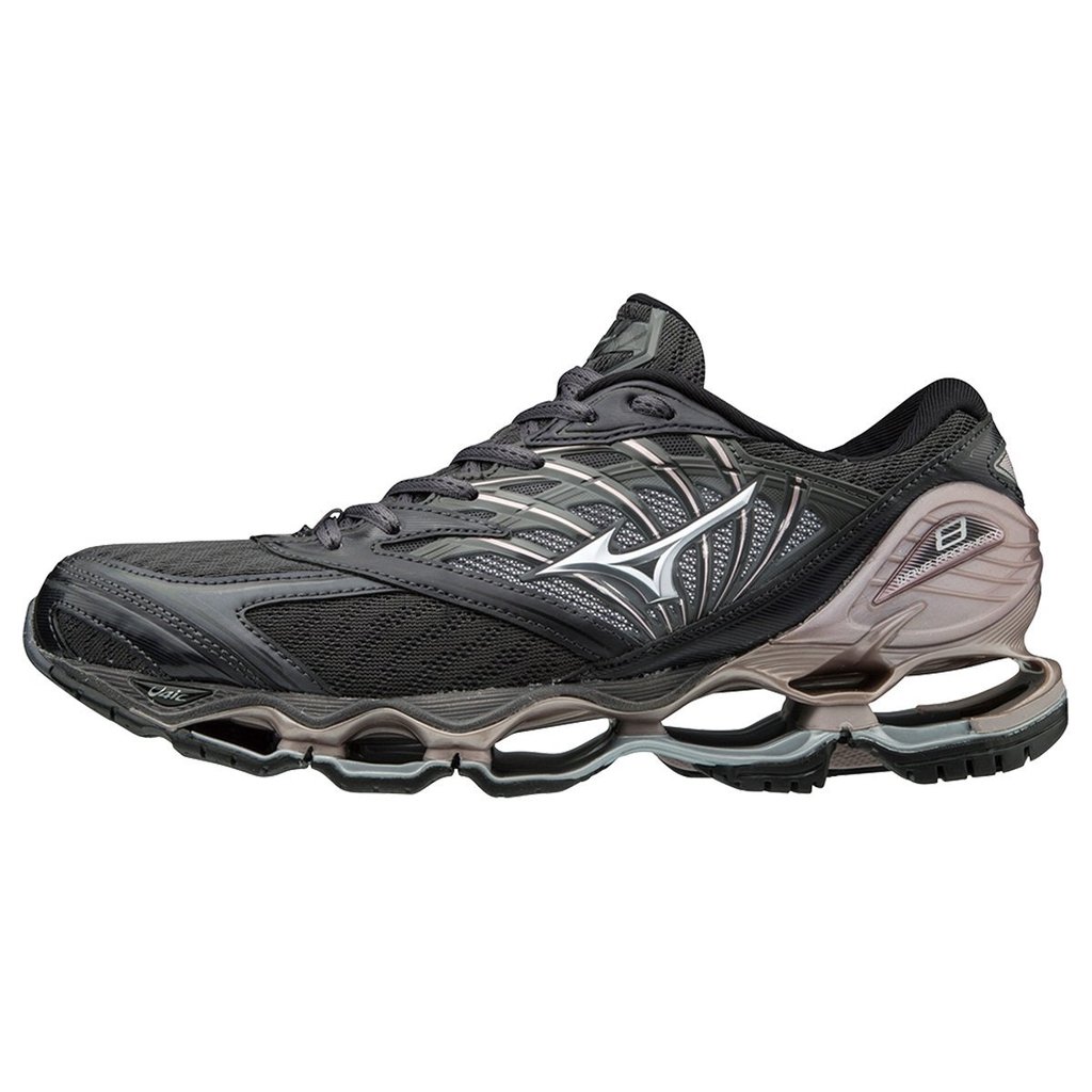mizuno prophecy 8 feminino preto e rosa
