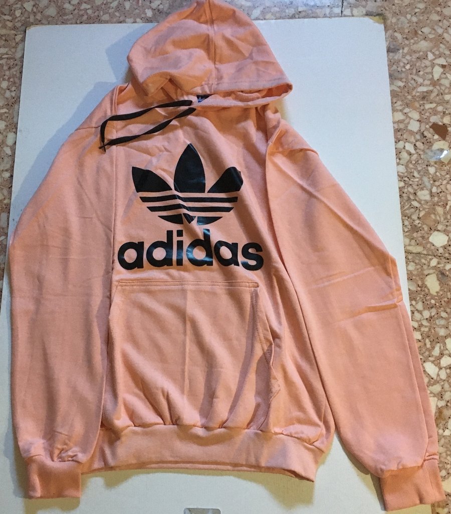buzo adidas color salmon