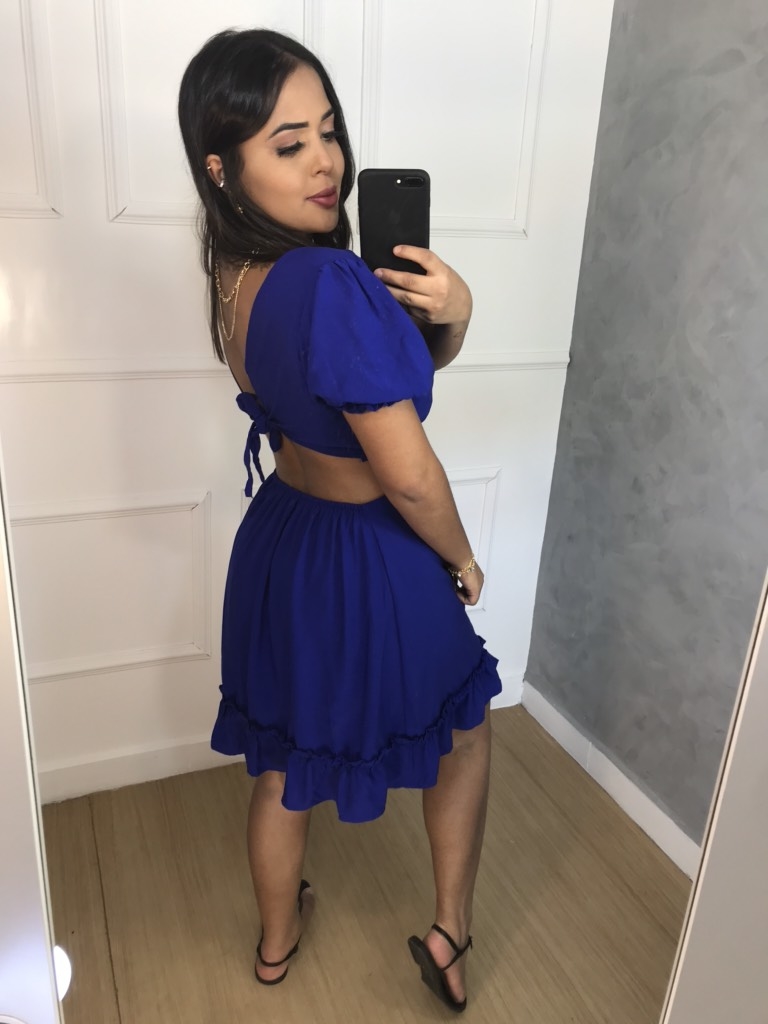 de vestidinho curto