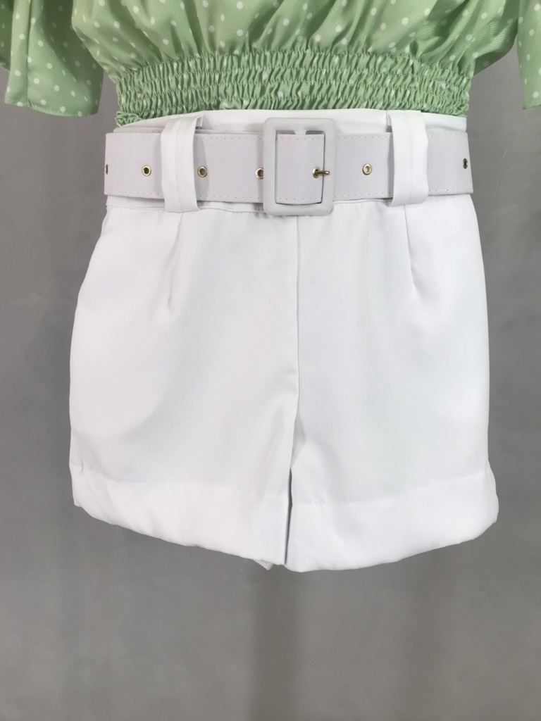 short cos alto branco