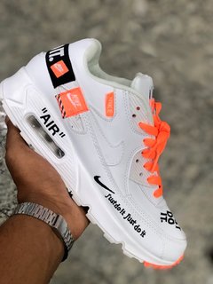 NIKE AIR MAX 90 OFF WHITE + Brinde RELÓGIO CASIO NIKE AIR MAX 90 ESSENTIAL + Brinde RELÓGIO CASIO