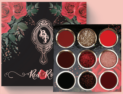 PALETA DE SOMBRA BRUNA TAVARES RED ROSE - Amor de Make