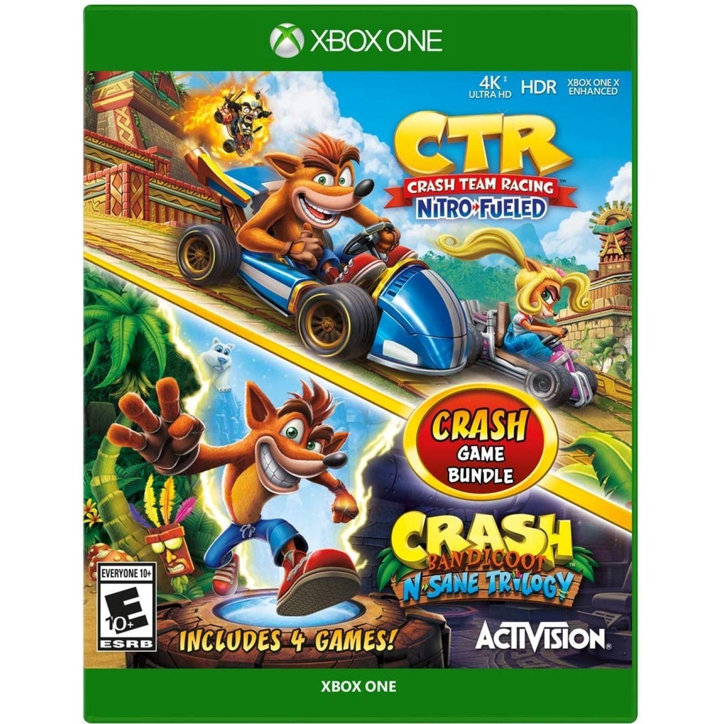 CRASH BANDICOOT GAME BUNDLE XBOX ONE Dakmors Club