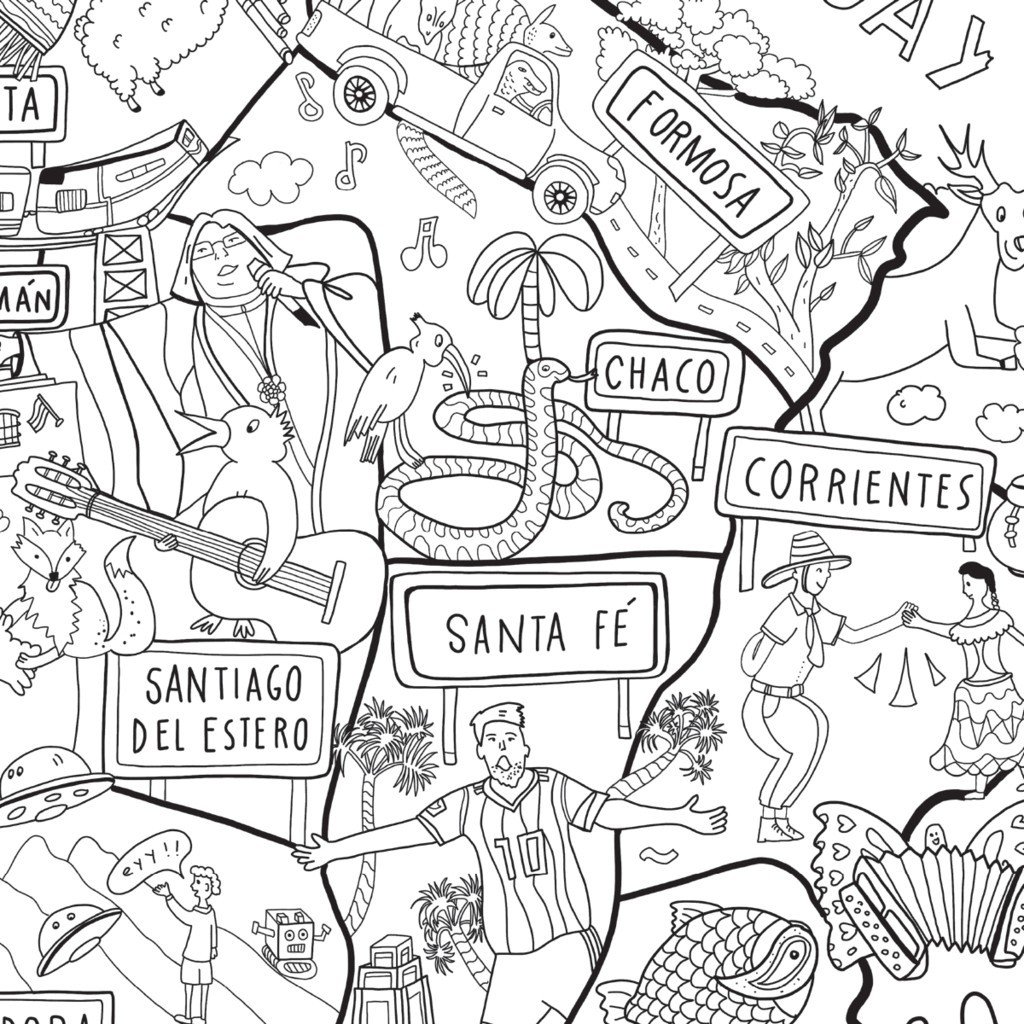 View Mapa De Argentina Con Sus Provincias Para Colorear Images