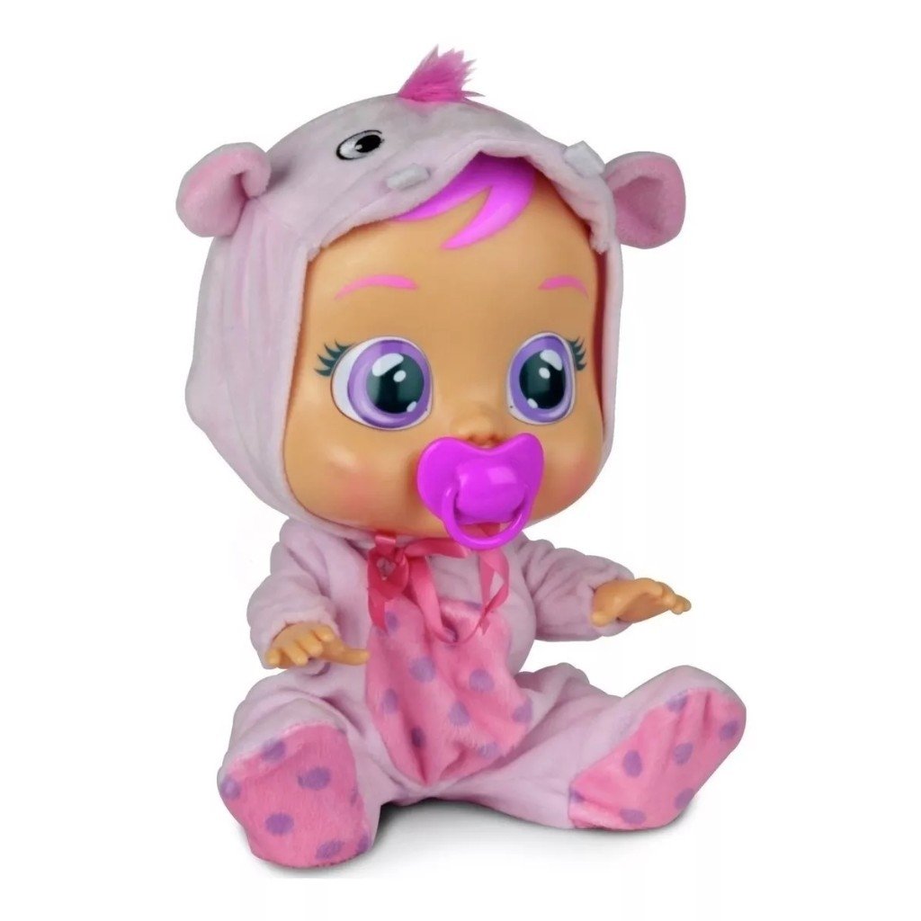 bebe lloron hipopotamo