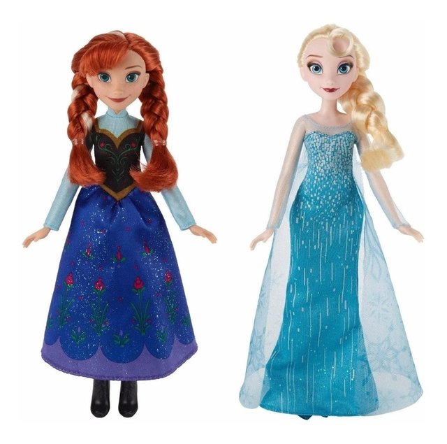 muñeca elsa frozen hasbro