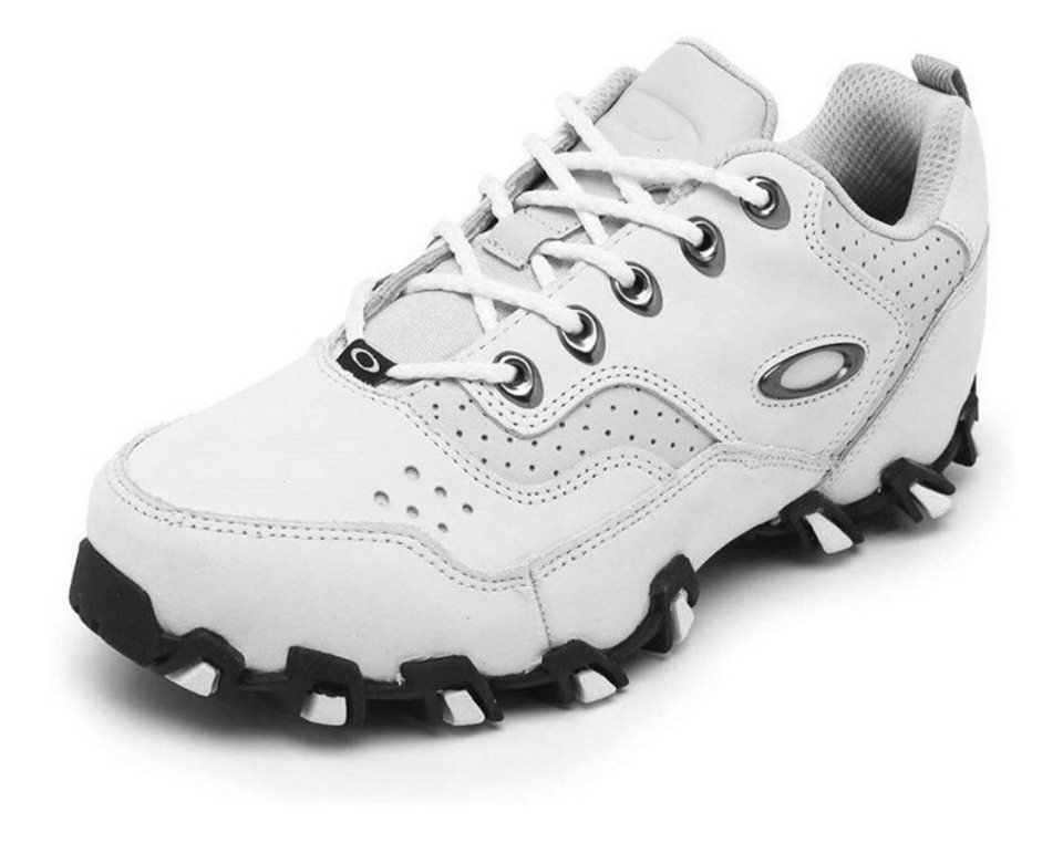 tenis oakley azul e branco