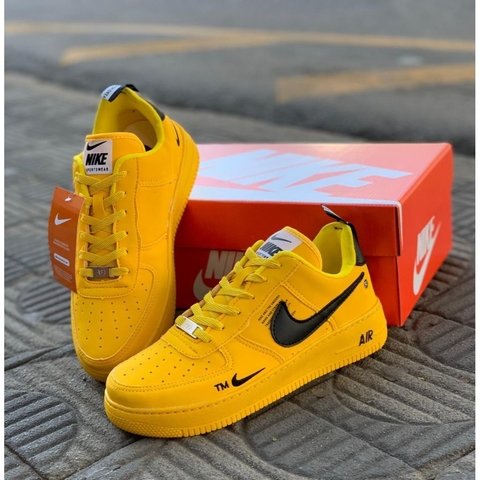 nike air force amarelo