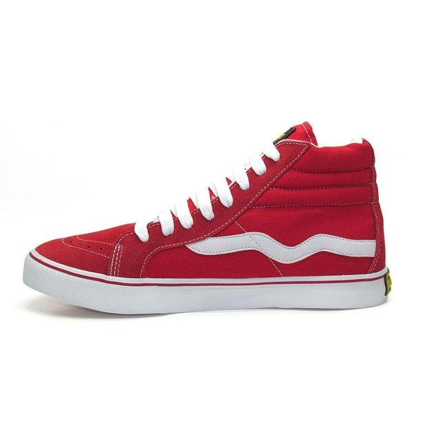 tenis mad rats vermelho