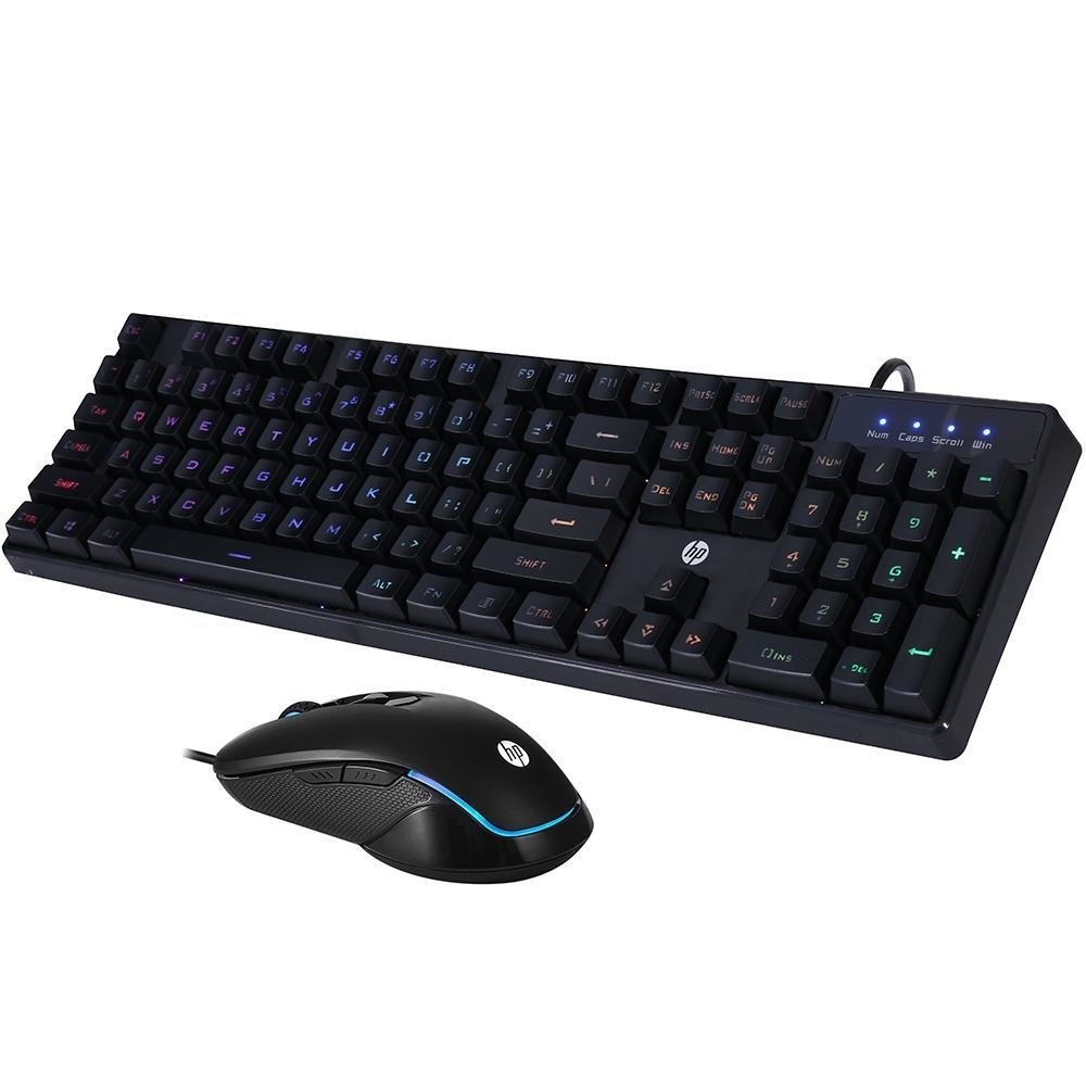HP C2500 Black Wired USB Keyboard /& Wired Mouse Combo