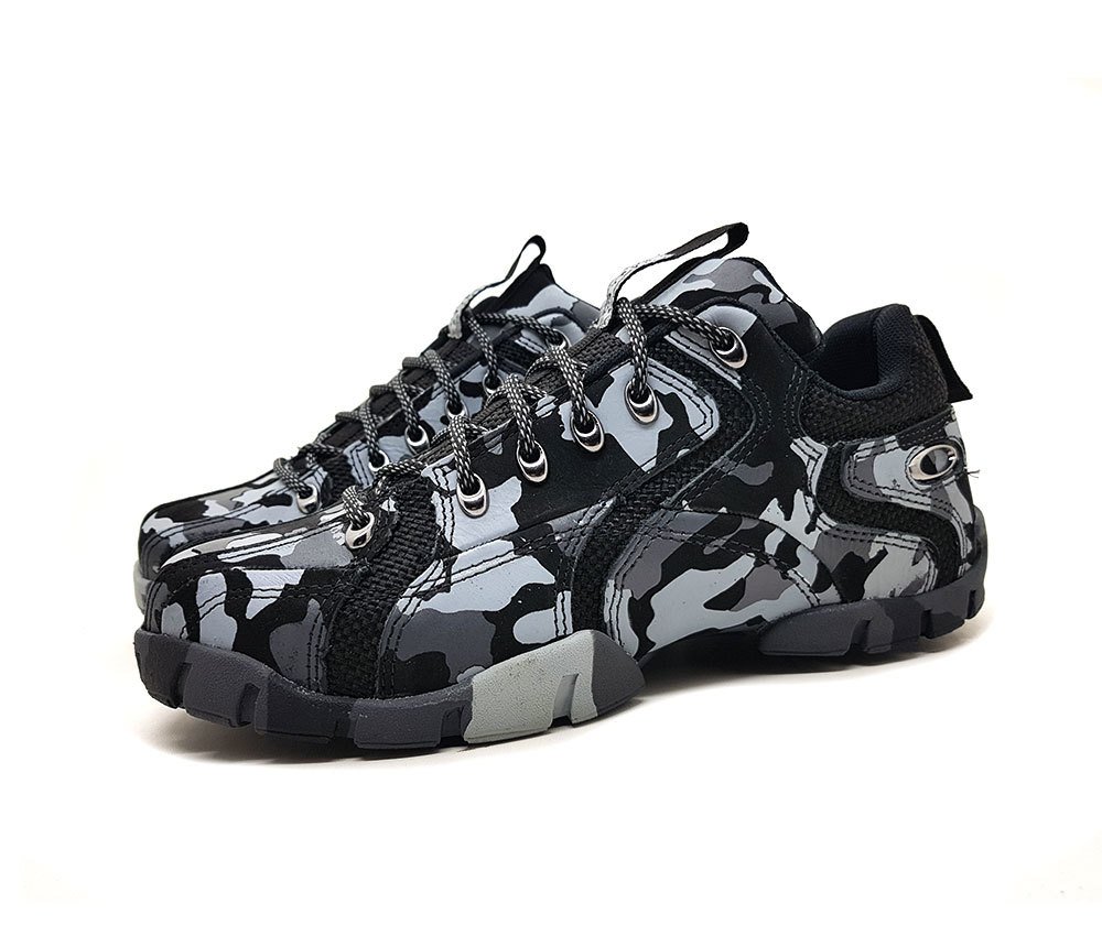 bota da oakley cinza e azul