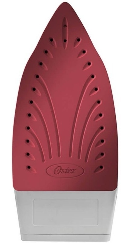 Ferro De Passar A Vapor Oster Antiaderente Gcstbs5907 Branco Vermelho 127v