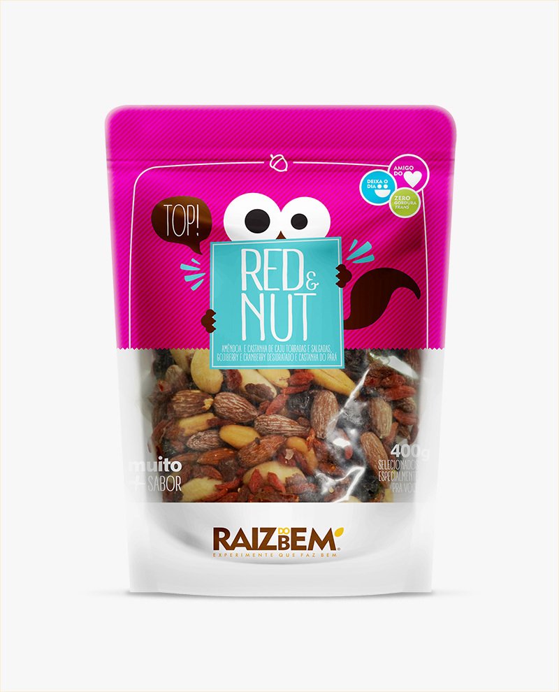 Mix Red and Nut 400g - Comprar em Faz Bem Store