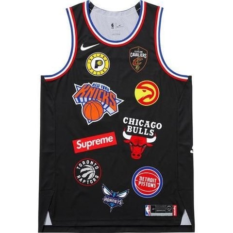 jaqueta nikelab x supreme nba masculina