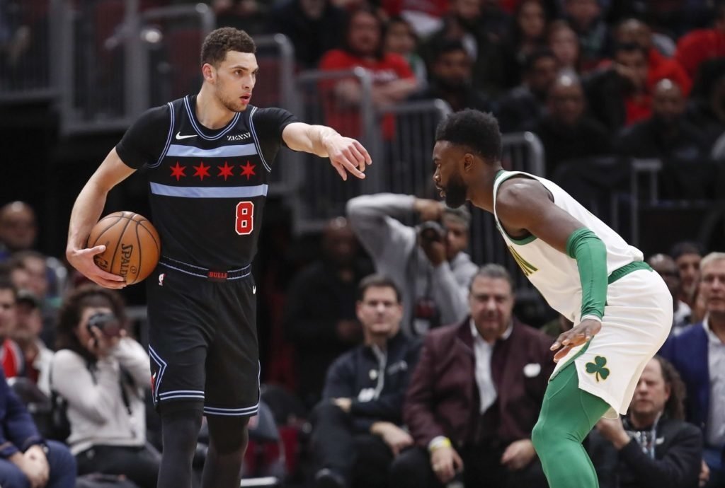 zach lavine bulls city jersey
