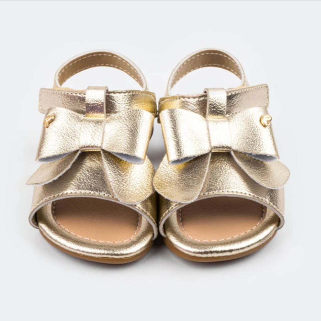 sandalia pampili dourada