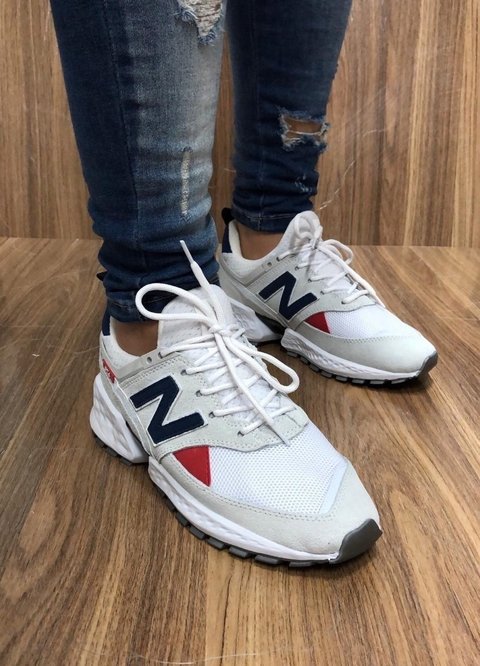 new balance 480 azul e vermelho