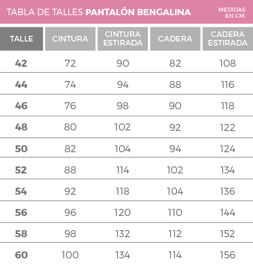Pantalón bengalina chupin azul marino - Agrandaditas