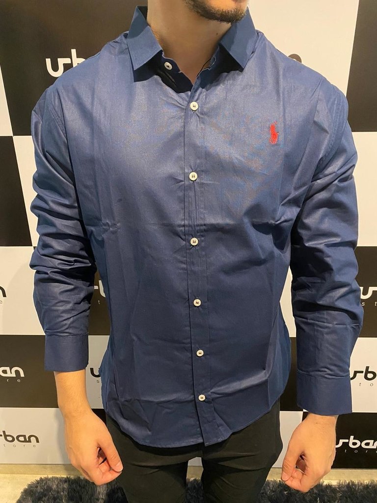 camisa social da ralph lauren