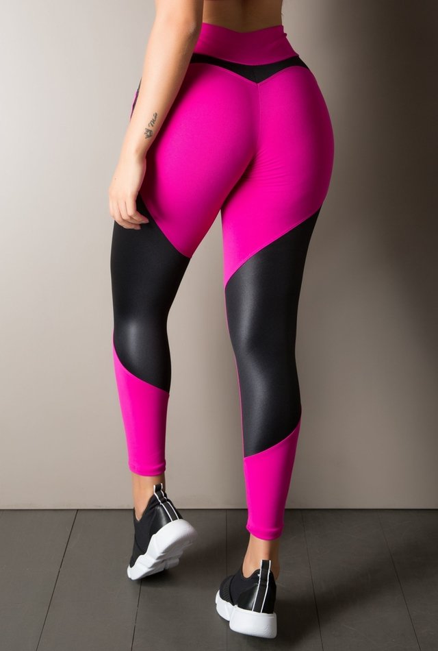 legging cirre rose