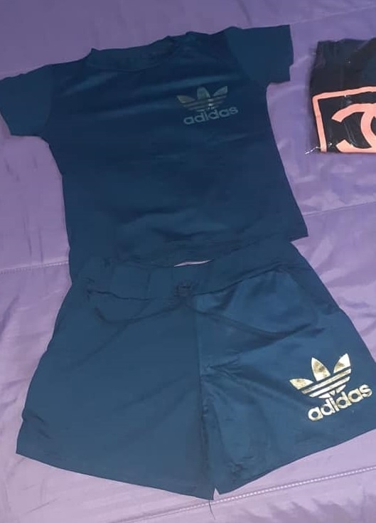 conjuntinho adidas para bebe